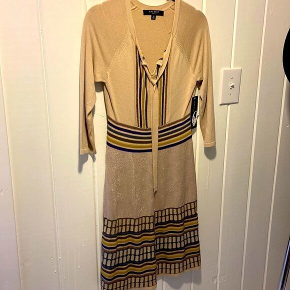 Metallic dress by nine W. size medium - Picture 1 of 10